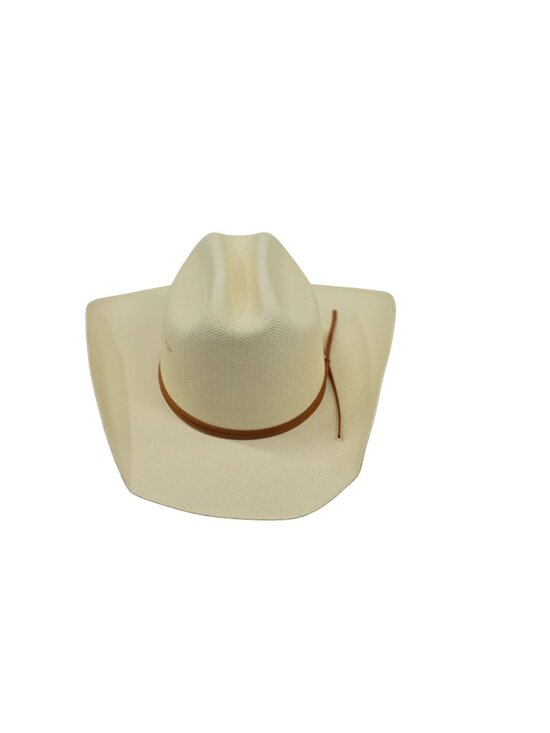 Brixton Laredo Straw Cowboy Hat in Bone main image 11